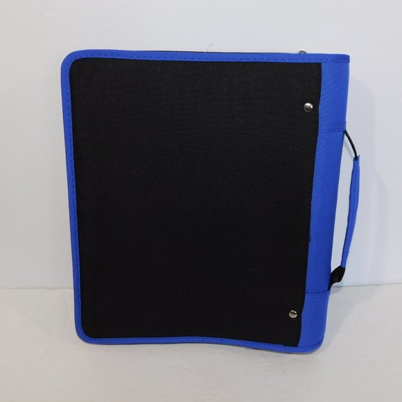 Mead Five Star 2" Multi Access File Binder Blue White Black New with Tag - Picture 5 of 8